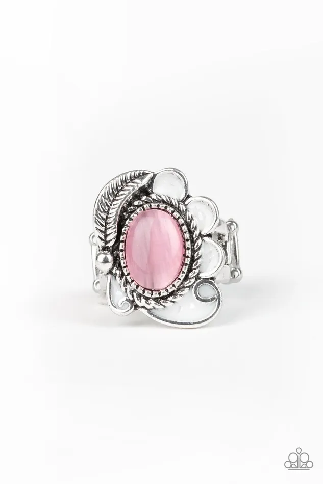 Paparazzi Accessories Fairytale Magic Pink Ring Jewelry By Bretta Rings