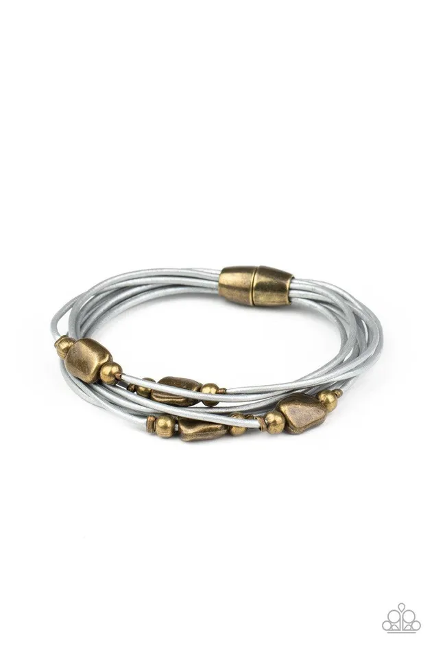 Paparazzi Accessories Raw Edge Multi Magnetic Bracelet Jewelry by Bretta Bracelets