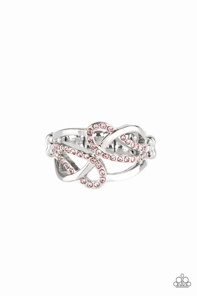 Paparazzi Accessories Rings More Or FLAWLESS Pink Ring Jewelry by Bretta