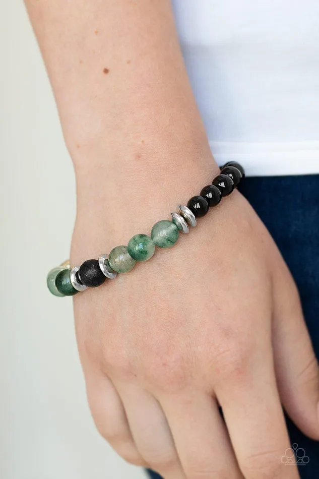 Paparazzi Accessories World Peace Green Bracelet Jewelry by Bretta Bracelets