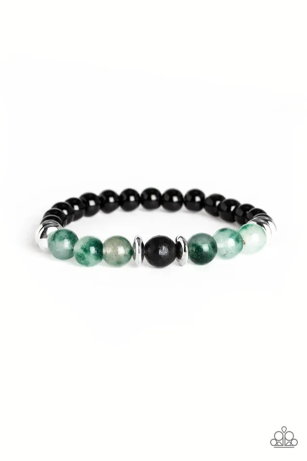 Paparazzi Accessories World Peace Green Bracelet Jewelry by Bretta Bracelets