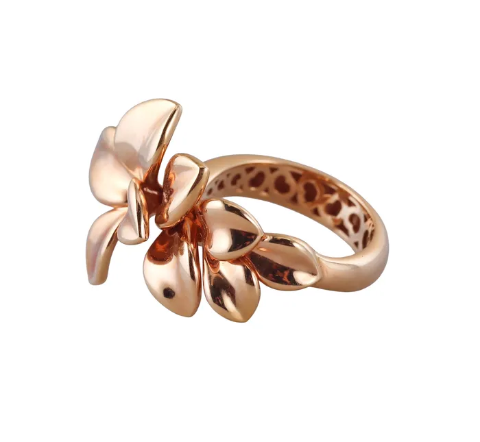 Pasquale Bruni Rings Pasquale Bruni Rose Gold Giardini Segreti Flower Ring