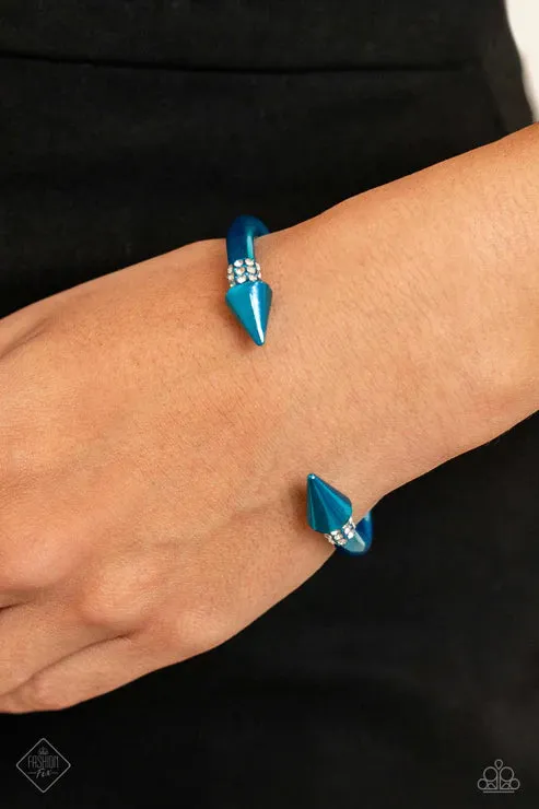 Punky Plot Twist Blue Bracelet Jewelry by Bretta Jewelry by Bretta Bracelets