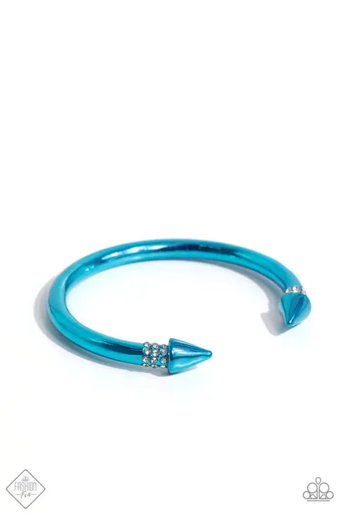 Punky Plot Twist Blue Bracelet Jewelry by Bretta Jewelry by Bretta Bracelets
