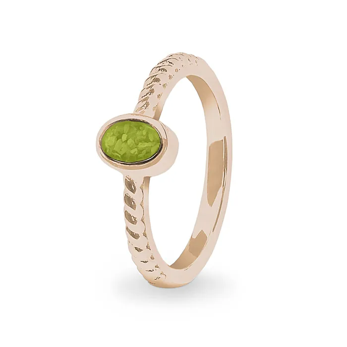 Rings EverWith EverWith Ladies Petite Guard Memorial Ashes Ring