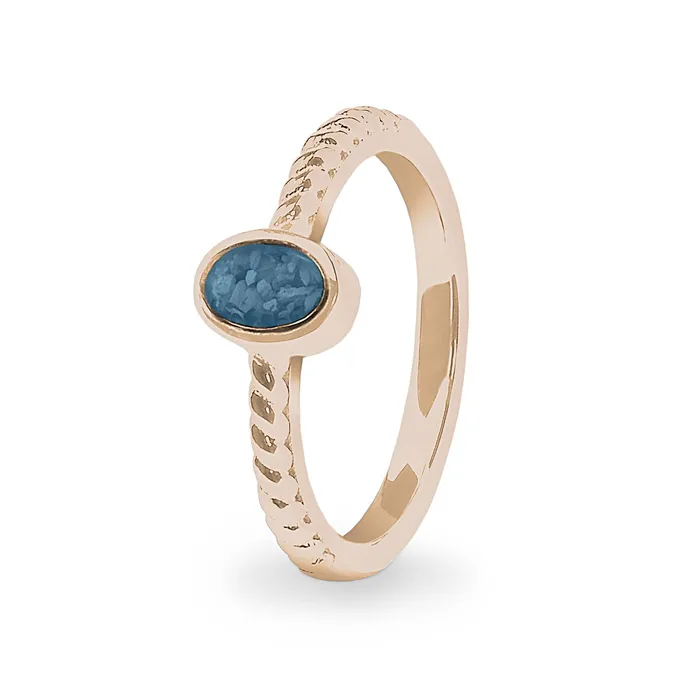 Rings EverWith EverWith Ladies Petite Guard Memorial Ashes Ring