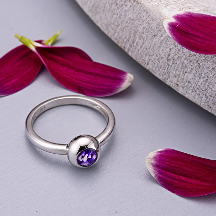 Rings EverWith EverWith Ladies Rondure Memorial Ashes Ring