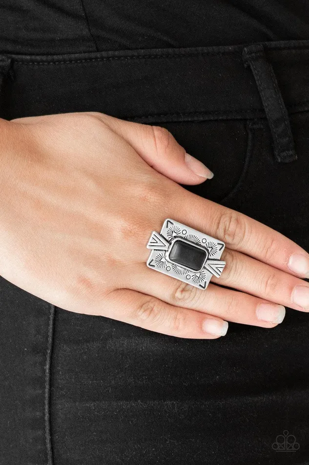 Rings Paparazzi Accessories So Smithsonian Black Ring Jewelry by Bretta