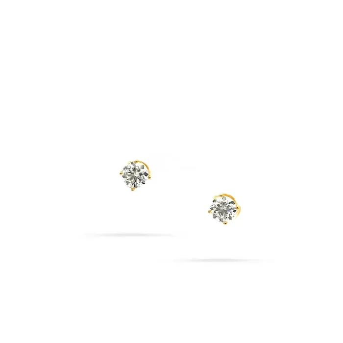 Senso Silver Earrings Womens silver earrings with gold plating and crystals Senso Silver Senso Silver Earrings Womens silver earrings with gold plating and crystals Senso Silver