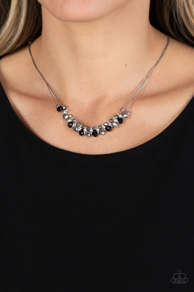 Shimmering High Society Black Necklace Jewelry by Bretta Paparazzi Accessories Necklaces Shimmering High Society Black Necklace Jewelry by Bretta Paparazzi Accessories Necklaces