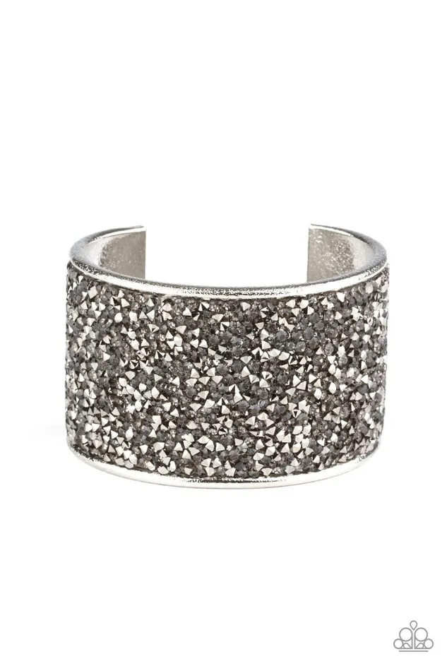 Stellar Radiance Silver Bracelet Jewelry by Bretta Paparazzi Accessories Bracelets