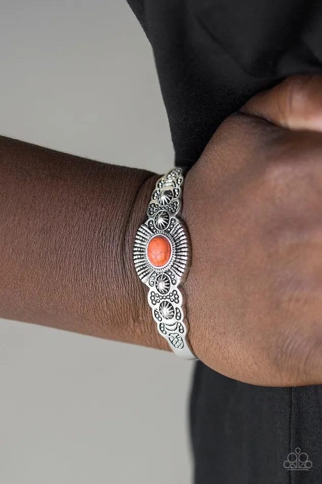 Wide Open Mesas Orange Bracelet Jewelry by Bretta Paparazzi Accessories Bracelets Wide Open Mesas Orange Bracelet Jewelry by Bretta Paparazzi Accessories Bracelets