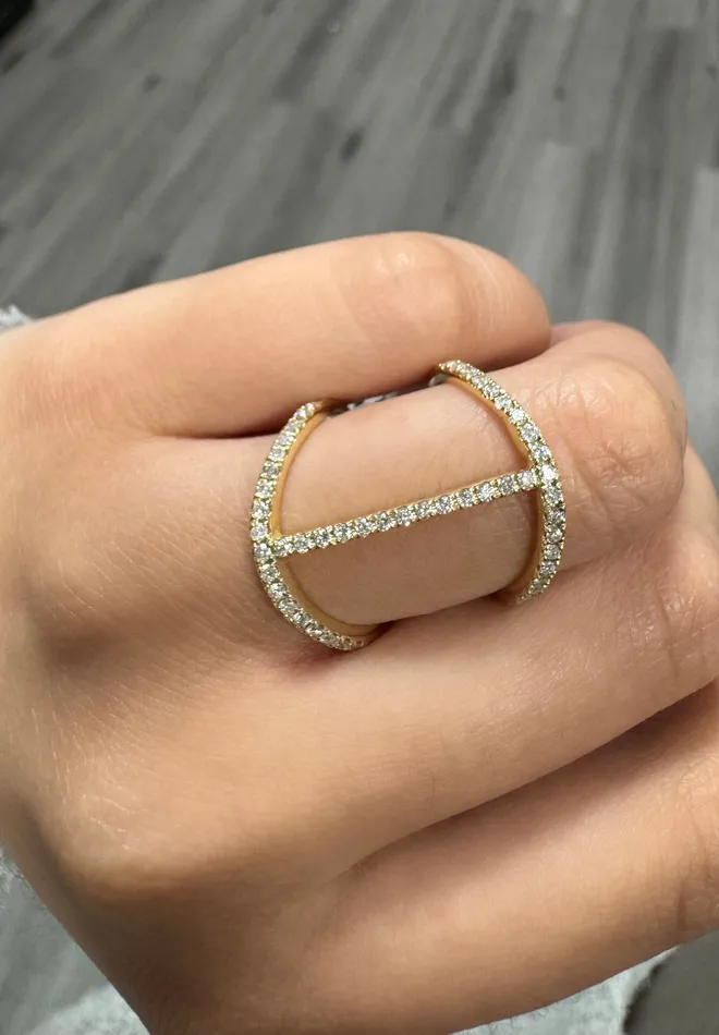 YaninaCo Jewelry Rings Cuff Ring