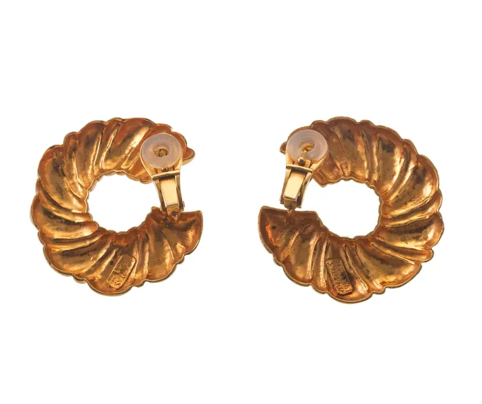 Zolotas Greece Gold Earrings Zolotas Earrings