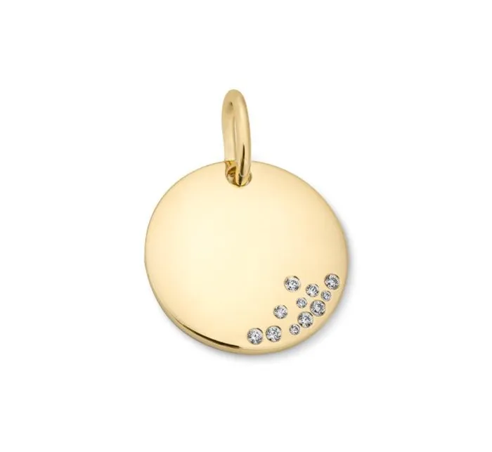 14k Yellow or White Gold Scattered Flush Set Diamond Pendant Breuning PreStyled Sets 14k Yellow or White Gold Scattered Flush Set Diamond Pendant Breuning PreStyled Sets