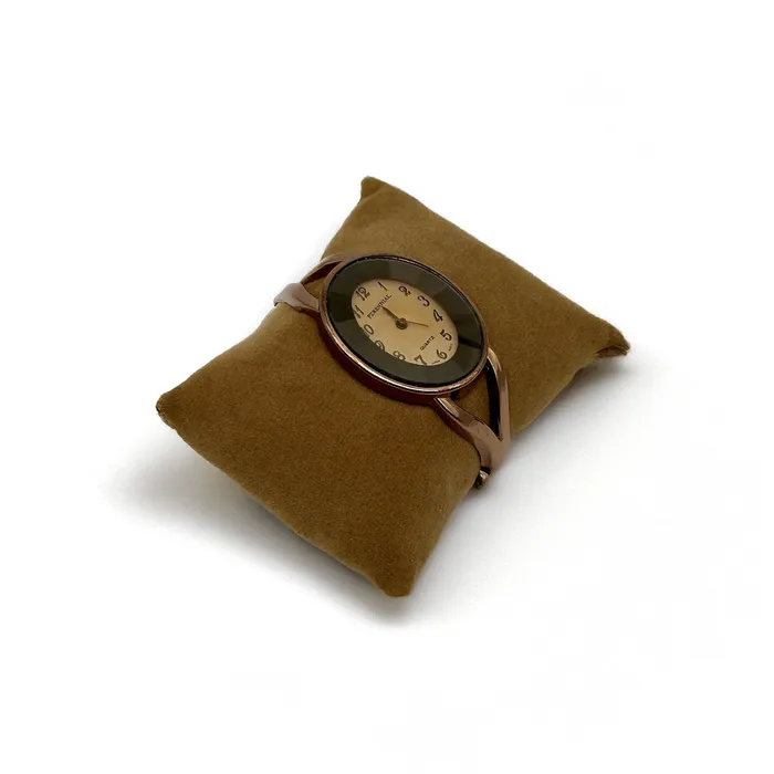 3 x 2 12 Brown Velvet Pillow Jewelry Display for Bracelet or Watch JPIDisplay Bracelets 3 x 2 12 Brown Velvet Pillow Jewelry Display for Bracelet or Watch JPIDisplay Bracelets