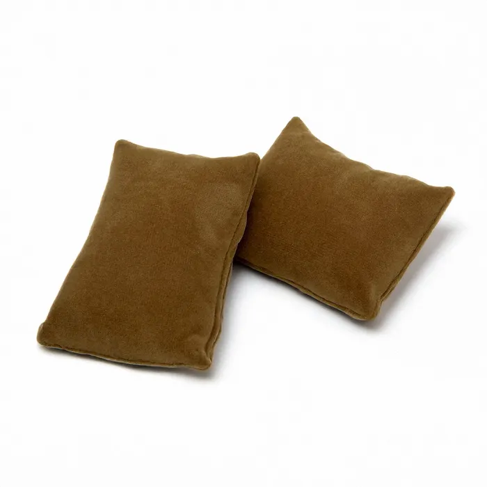 3 x 2 12 Brown Velvet Pillow Jewelry Display for Bracelet or Watch JPIDisplay Bracelets 3 x 2 12 Brown Velvet Pillow Jewelry Display for Bracelet or Watch JPIDisplay Bracelets