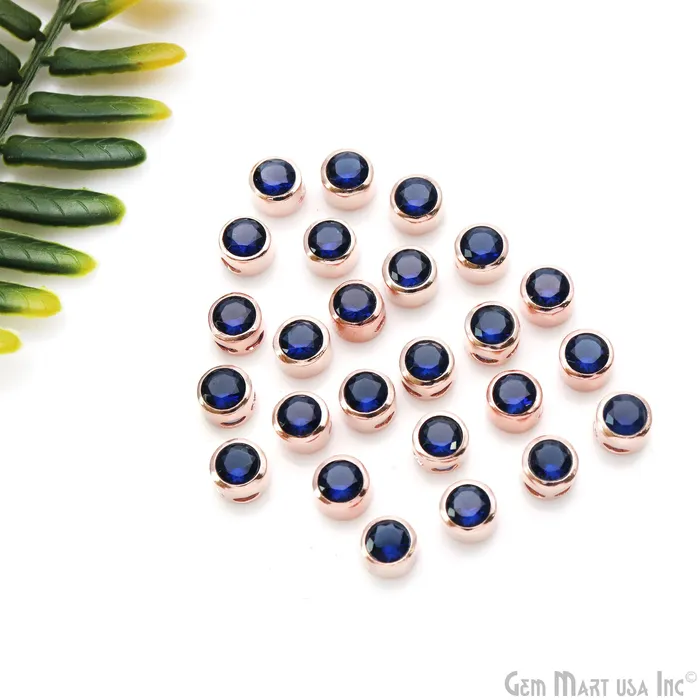 Bracelets GemMartUSA Cubic Zirconia Crystal Round 8mm Jewelry Pendant Charm Gemstone Bracelet Charm Bracelets GemMartUSA Cubic Zirconia Crystal Round 8mm Jewelry Pendant Charm Gemstone Bracelet Charm