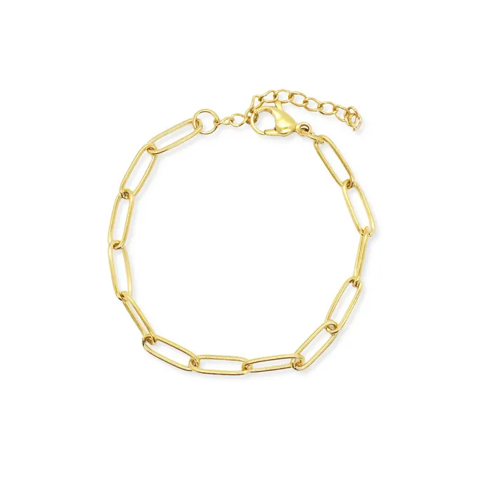 Bracelets PAPERCLIP CHAIN BRACELET GOLD SAMPLE Mai Dsire