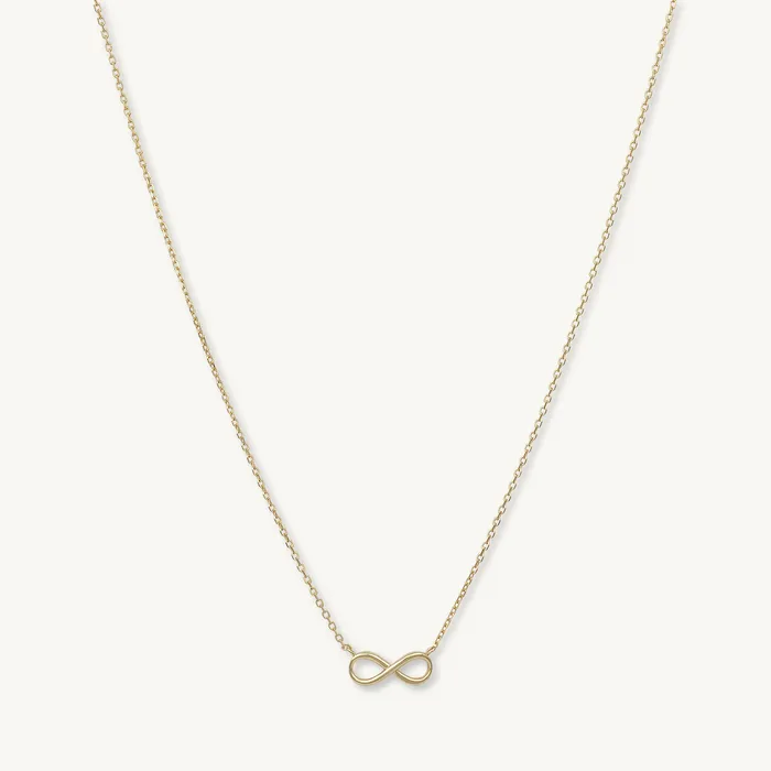 Camile Stone Necklaces Classic Infinity Chain Necklace