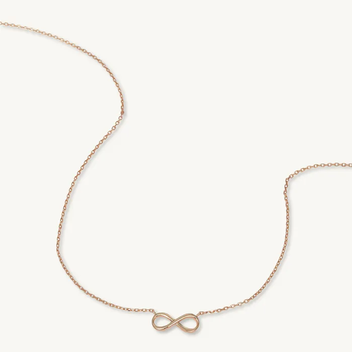 Camile Stone Necklaces Classic Infinity Chain Necklace