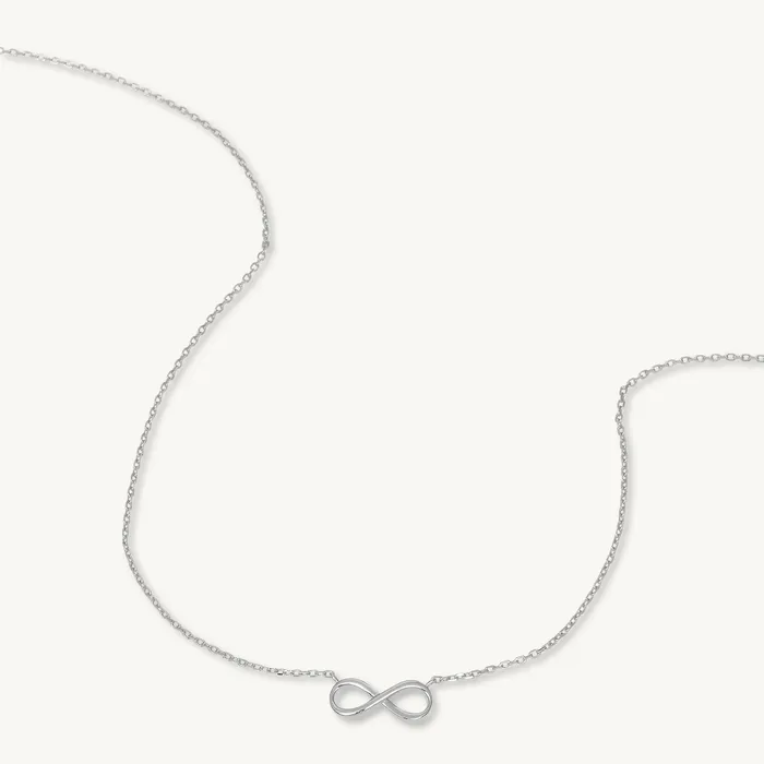 Camile Stone Necklaces Classic Infinity Chain Necklace