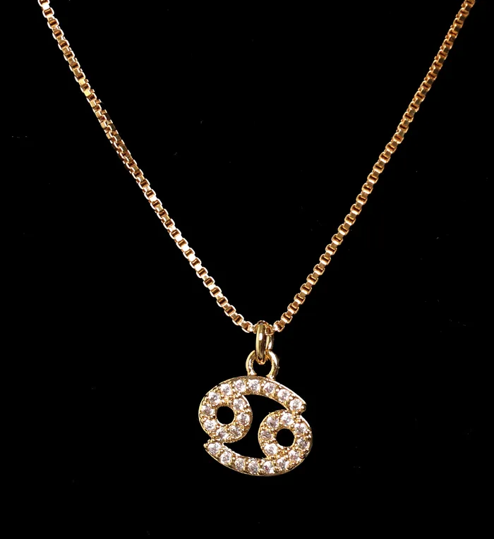 Cancer Necklace Monarch and Muse Necklaces