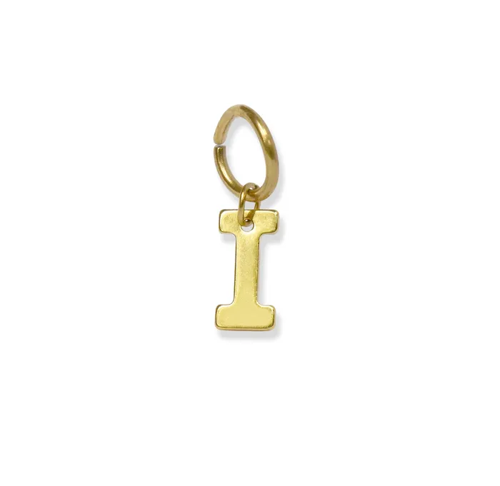CLASSIC GOLD ALPHABET LETTER CHARM Mai Dsire Charm Necklaces