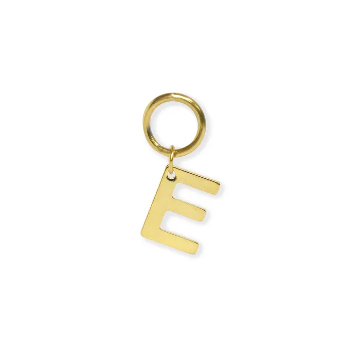 CLASSIC GOLD ALPHABET LETTER CHARM Mai Dsire Charm Necklaces
