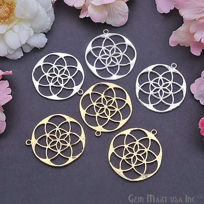 Crystal Grid 40x37mm Chandelier Finding Charm Connector Pick Your Metal GemmartUSA Charm Necklaces Crystal Grid 40x37mm Chandelier Finding Charm Connector Pick Your Metal GemmartUSA Charm Necklaces