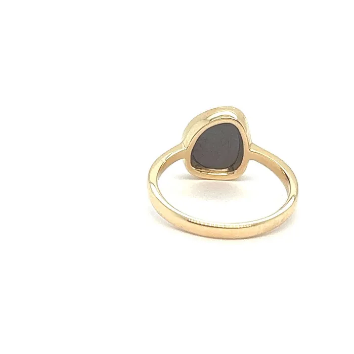 Doublet Opal Ring Australian Opal Cutters Rings