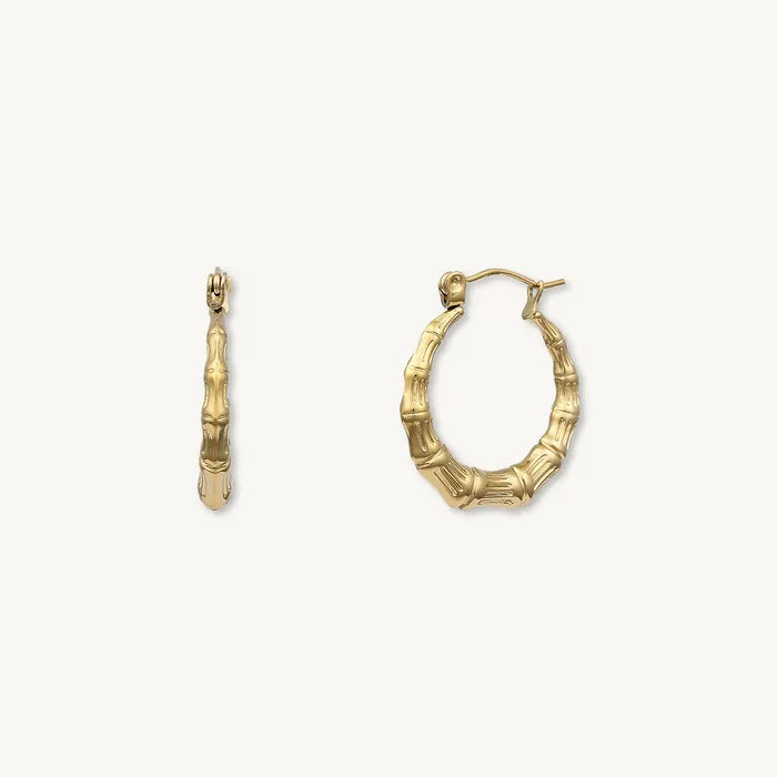 Earrings Camile Stone Delphine Statement Hoop Earrings