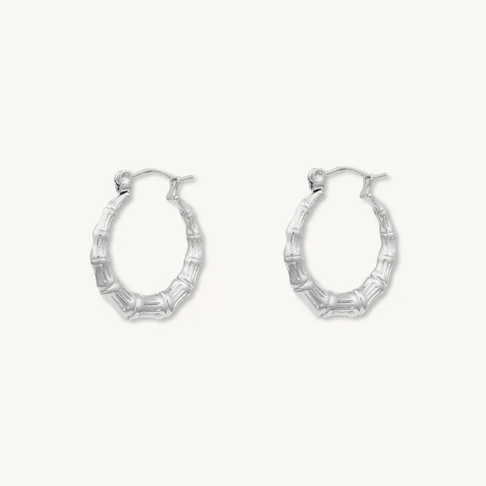 Earrings Camile Stone Delphine Statement Hoop Earrings