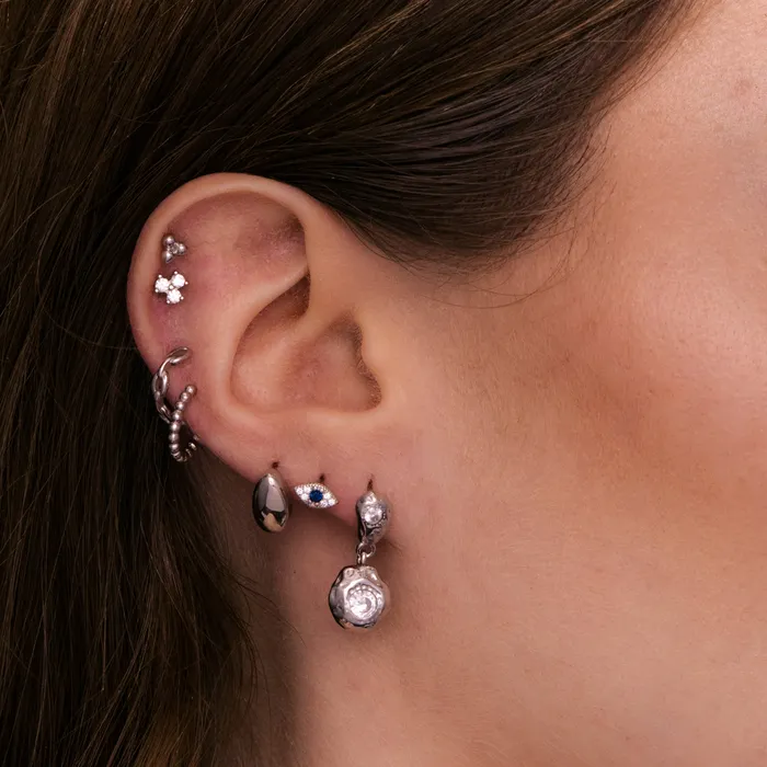 Earrings Camile Stone Evil Eye Pave Stud Earrings Earrings Camile Stone Evil Eye Pave Stud Earrings