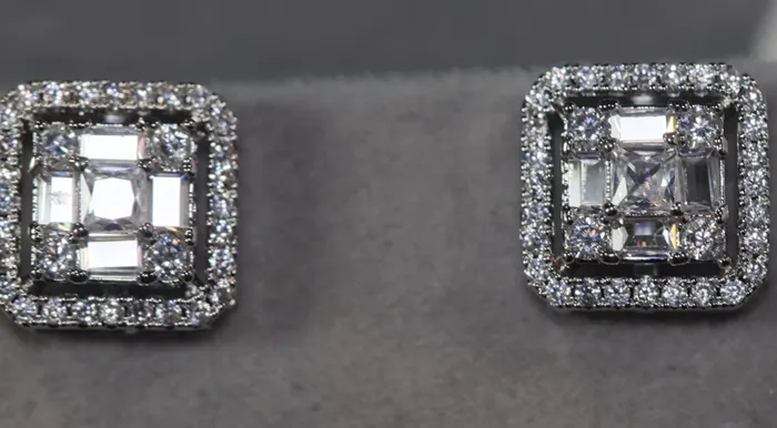 Earrings Lab Diamonds London Iced out ear studs diamond ear studs hip hop ear studs mens ear studs womens ear studs