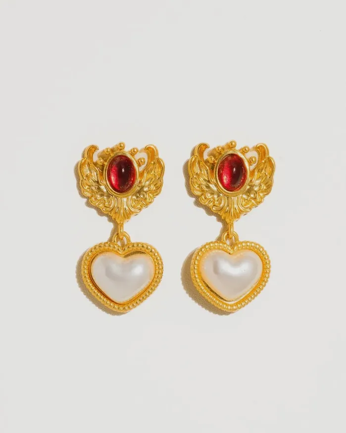 Earrings Sociedad 18K Gold Parisian Pearl Earrings