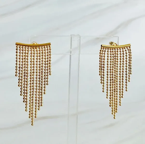 Ellison and Young Earrings Cascade Draping Earrings