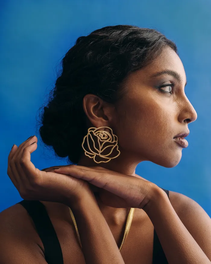 Gulaab Earrings kudrat Earrings