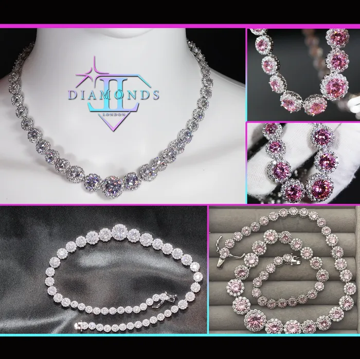 Lab Diamonds London Necklaces Womens Tennis Chain Pink Diamond Necklace Pink Diamond Tennis Chain Womens Diamond Necklace Women Tennis Necklace Wedding Necklace Lab Diamonds London Necklaces Womens Tennis Chain Pink Diamond Necklace Pink Diamond Tennis Chain Womens Diamond Necklace Women Tennis Necklace Wedding Necklace