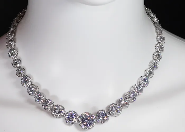 Lab Diamonds London Necklaces Womens Tennis Chain Pink Diamond Necklace Pink Diamond Tennis Chain Womens Diamond Necklace Women Tennis Necklace Wedding Necklace