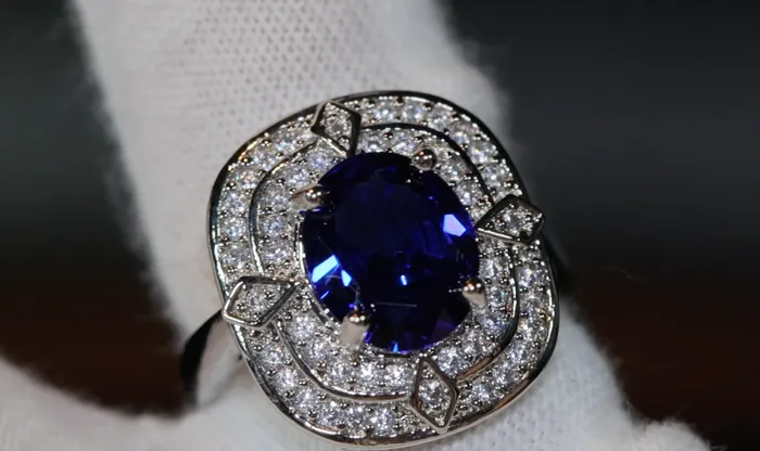 Lab Diamonds London Rings Blue Diamond Ring Blue Diamond Rings Womens Blue Diamond Ring