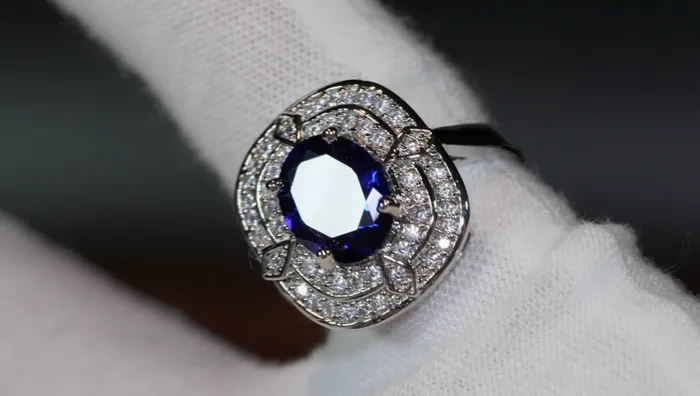 Lab Diamonds London Rings Blue Diamond Ring Blue Diamond Rings Womens Blue Diamond Ring