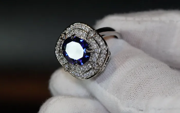 Lab Diamonds London Rings Blue Diamond Ring Blue Diamond Rings Womens Blue Diamond Ring