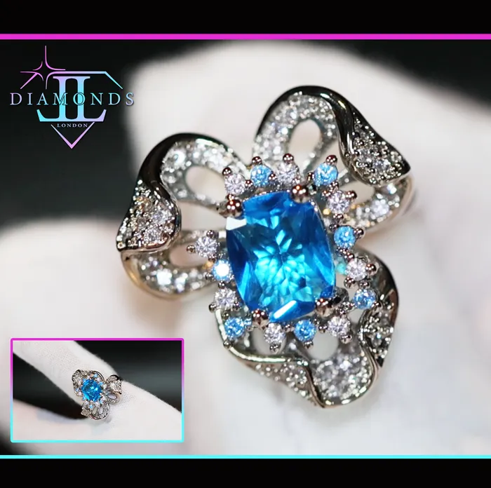 Lab Diamonds London Rings Blue Diamond Ring Blue Oval Diamond Flower Ring Diamond Flower Ring Lab Diamonds London Rings Blue Diamond Ring Blue Oval Diamond Flower Ring Diamond Flower Ring