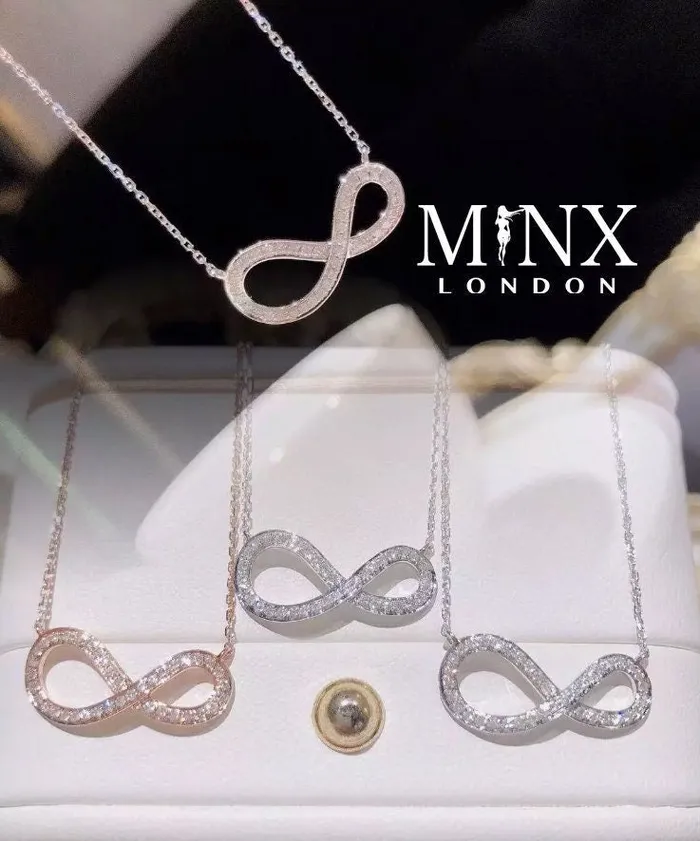 Minx London Necklaces Infinity Necklace Infinity Pendant Womens Infinity Necklace Infinity Necklace for Women Diamond Infinity Necklace Infinity Chain Minx London Necklaces Infinity Necklace Infinity Pendant Womens Infinity Necklace Infinity Necklace for Women Diamond Infinity Necklace Infinity Chain