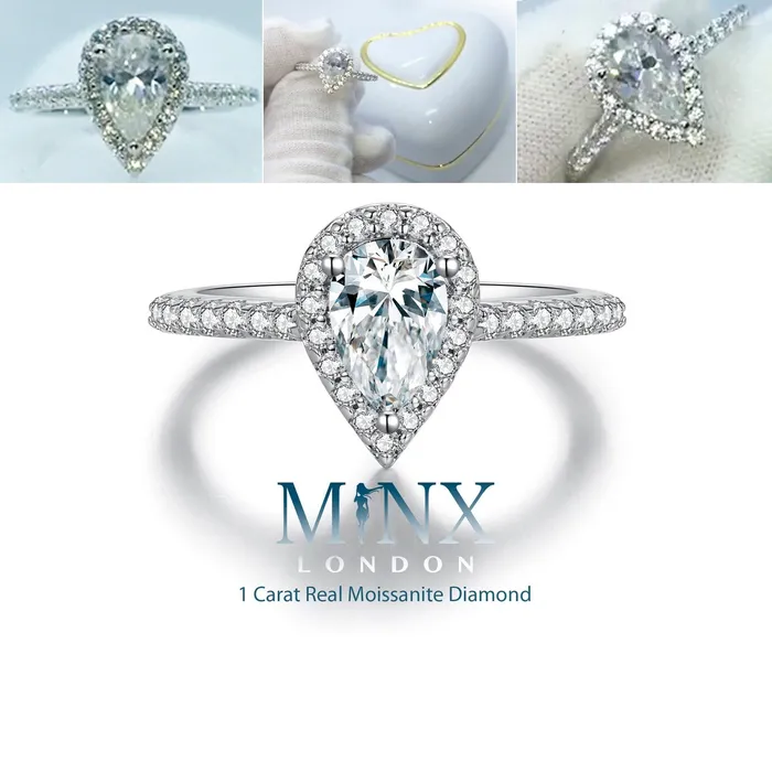Minx London Rings 1ct Engagement Ring Teardrop Engagement Ring Womens Wedding Ring Moissanite Ring Moissanite Engagement Ring Pear Engagement Ring Minx London Rings 1ct Engagement Ring Teardrop Engagement Ring Womens Wedding Ring Moissanite Ring Moissanite Engagement Ring Pear Engagement Ring