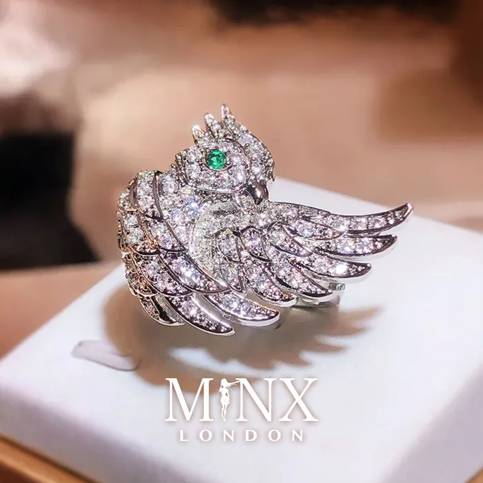 Minx London Rings Diamond Bird Ring Big Diamond Ring Womens Statement Ring Diamond Wings Ring Diamond Charm Ring Womens Statement Ring Bird Ring Minx London Rings Diamond Bird Ring Big Diamond Ring Womens Statement Ring Diamond Wings Ring Diamond Charm Ring Womens Statement Ring Bird Ring