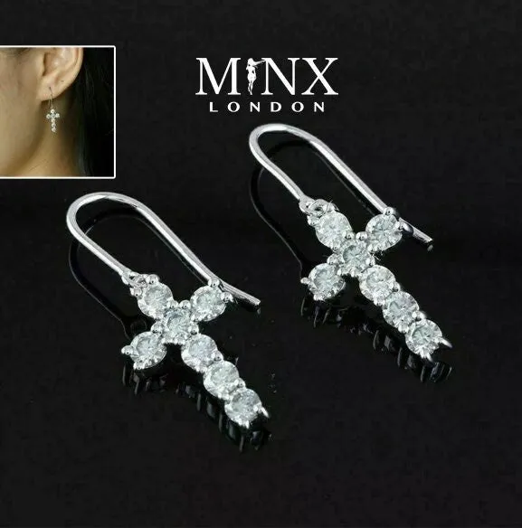 Minx London Womens Cross Earrings Cross Earrings Women Diamond Earrings Dangle Earrings Cross Earrings Cross Dangle Earrings Womens Earrings Earrings Minx London Womens Cross Earrings Cross Earrings Women Diamond Earrings Dangle Earrings Cross Earrings Cross Dangle Earrings Womens Earrings Earrings