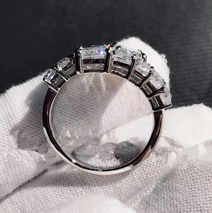 ML Baguette Ring Eternity Ring Fashion Ring Rings