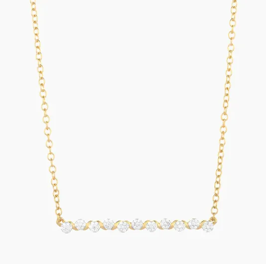 Necklaces Ella Stein Ella Stein Diamond Ups and Downs Necklace SI3539